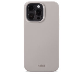 Holdit Holdit iPhone 15 Pro Max Silikonhülle (Taupe) Holdit Holdit iPhone 15 Pro Max Silikonhülle (Taupe)