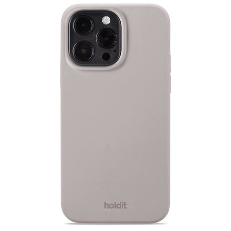 Holdit Holdit iPhone 15 Pro Max Silikonhülle (Taupe) Holdit Holdit iPhone 15 Pro Max Silikonhülle (Taupe)