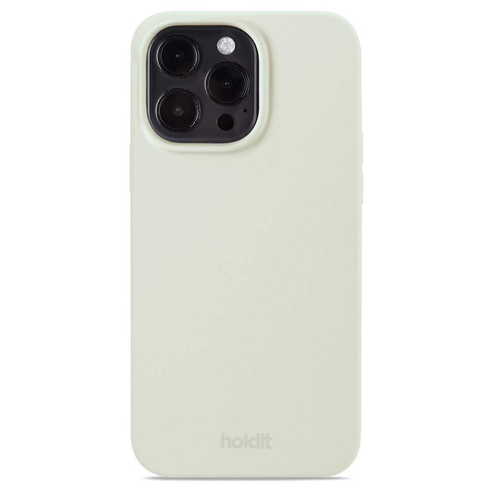Holdit Holdit iPhone 15 Pro Max Silikonhülle (White Moss)