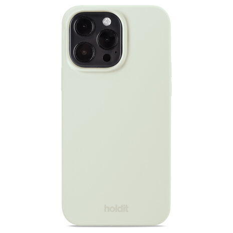 Holdit Holdit iPhone 15 Pro Max Silikonhülle (White Moss)