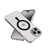 Coverzs Coverzs iPhone 15 Pro Max Clear metallic Hülle mit MagSafe (Schwarz) Coverzs Coverzs iPhone 15 Pro Max Clear metallic Hülle mit MagSafe (Schwarz)