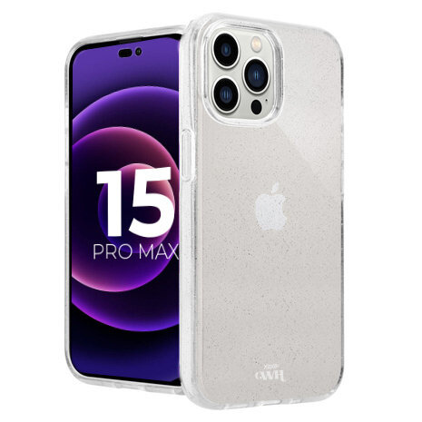 xoxo Wildhearts xoxo Wildhearts iPhone 15 Pro Max TPU Glitzer Hülle (Transparent)
