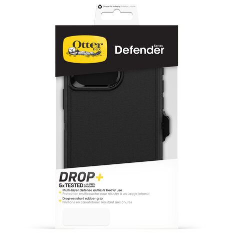 Otterbox OtterBox iPhone 15 Pro Max Defender Hülle (Schwarz)