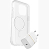 Otterbox OtterBox iPhone 15 Pro Max KIT Symmetry MagSafe Hülle mit Displayschutzfolien & EU USB-C 30w Snelladegerät (Weiß) Otterbox OtterBox iPhone 15 Pro Max KIT Symmetry MagSafe Hülle mit Displayschutzfolien & EU USB-C 30w Snelladegerät (Weiß)