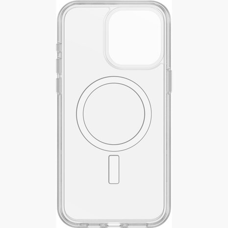 Otterbox OtterBox iPhone 15 Pro Max KIT Symmetry MagSafe Hülle mit Displayschutzfolien & EU USB-C 30w Snelladegerät (Weiß)