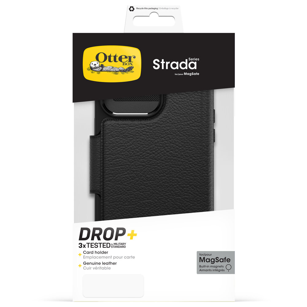 Otterbox OtterBox iPhone 15 Pro Max Strada MagSafe Shadow Hülle (Schwarz)