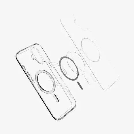 Spigen Spigen iPhone 16 Plus Crystal Flex MagSafe Hülle (Transparent)