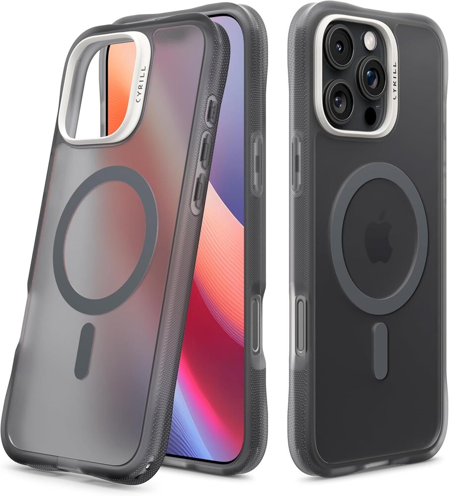 Spigen Spigen Cyrill iPhone 16 Pro UltraSheer MagSafe Hülle (Dunkelgrau)