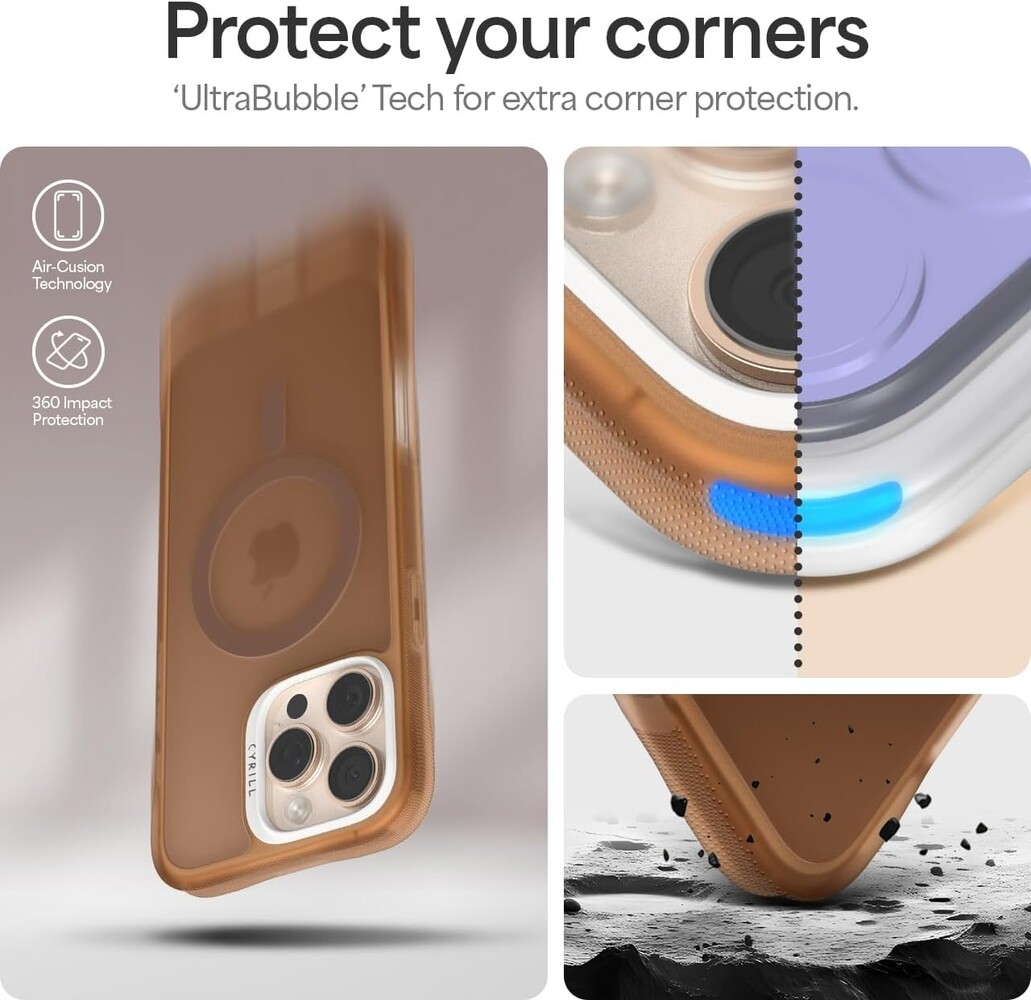 Spigen Spigen Cyrill iPhone 16 Pro UltraSheer MagSafe Hülle (Espresso) Spigen Spigen Cyrill iPhone 16 Pro UltraSheer MagSafe Hülle (Espresso)