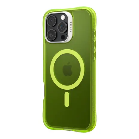 Spigen Spigen Cyrill iPhone 16 Pro UltraSheer MagSafe Hülle (Limette)