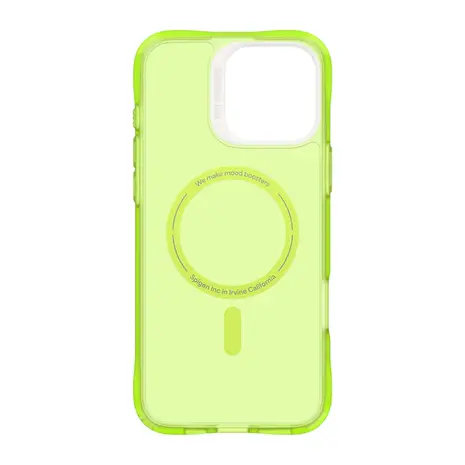 Spigen Spigen Cyrill iPhone 16 Pro UltraSheer MagSafe Hülle (Limette)