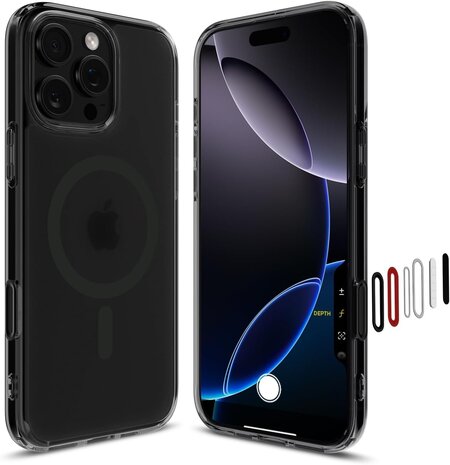 Spigen Spigen iPhone 16 Pro Ultra Hybrid MagSafe Hülle (Schwarz) Spigen Spigen iPhone 16 Pro Ultra Hybrid MagSafe Hülle (Schwarz)