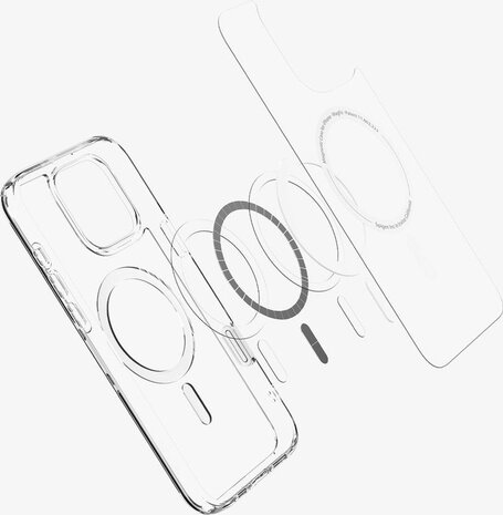 Spigen Spigen iPhone 16 Pro Ultra Hybrid MagSafe Hülle (Transparent)