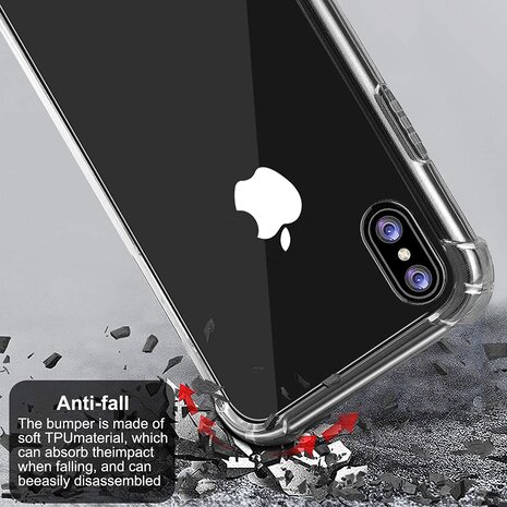 Ceezs Ceezs iPhone X / Xs Shockproof Hülle (Transparent) Ceezs Ceezs iPhone X / Xs Shockproof Hülle (Transparent)