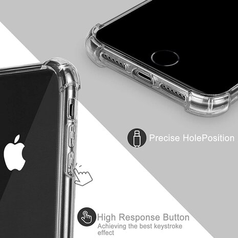 Ceezs Ceezs iPhone X / Xs Shockproof Hülle (Transparent) Ceezs Ceezs iPhone X / Xs Shockproof Hülle (Transparent)