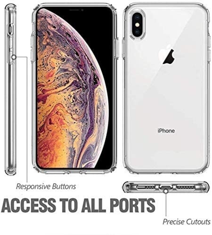 Ceezs Ceezs iPhone X/Xs Hülle (Durchsichtig)