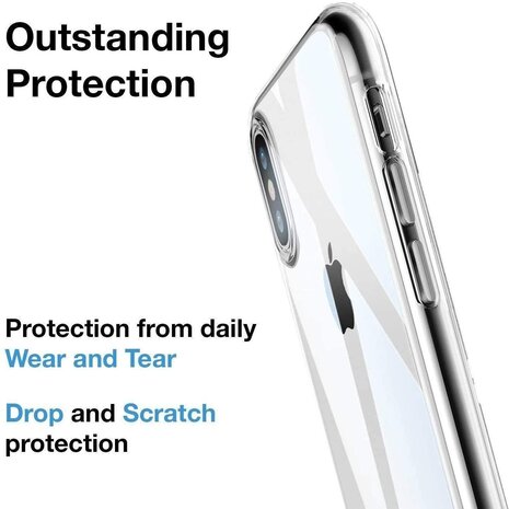 Ceezs Ceezs iPhone X/Xs Hülle (Durchsichtig)