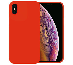 Ceezs iPhone X/Xs Hülle Silikon (Rot) Ceezs iPhone X/Xs Hülle Silikon (Rot)