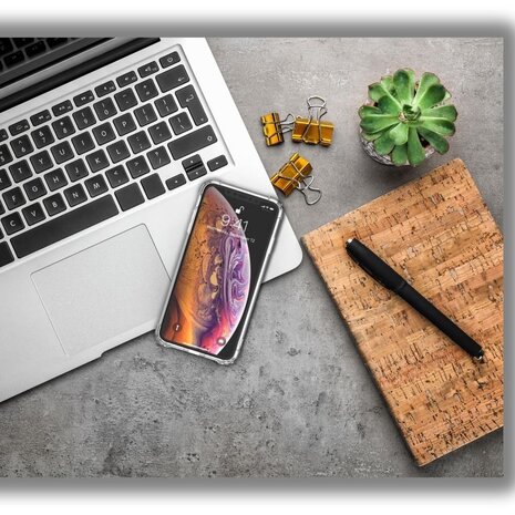 Ceezs Ceezs iPhone Xr Shockproof Hülle (Transparent)