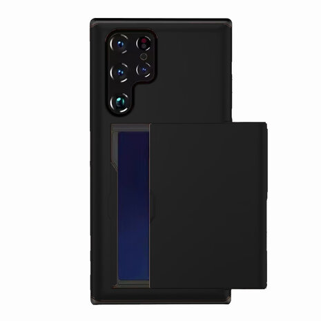 ShieldCase® ShieldCase Samsung Galaxy S25 Ultra Kartenfach Hülle mit Schieb (Schwarz) ShieldCase® ShieldCase Samsung Galaxy S25 Ultra Kartenfach Hülle mit Schieb (Schwarz)