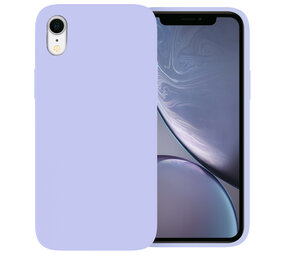 Ceezs iPhone Xr Silikon Hülle (Lavender)