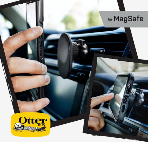 Otterbox OtterBox MagSafe Handyhalter für das Auto (Schwarz)