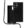 Coverzs Coverzs Samsung Galaxy S24 Ultra Silikon Hülle mit Kord (Schwarz) Coverzs Coverzs Samsung Galaxy S24 Ultra Silikon Hülle mit Kord (Schwarz)