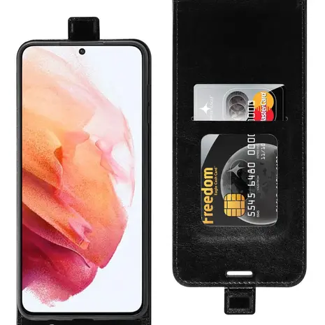ShieldCase® ShieldCase Samsung Galaxy A14 4G/5G Flip Hülle (Schwarz)