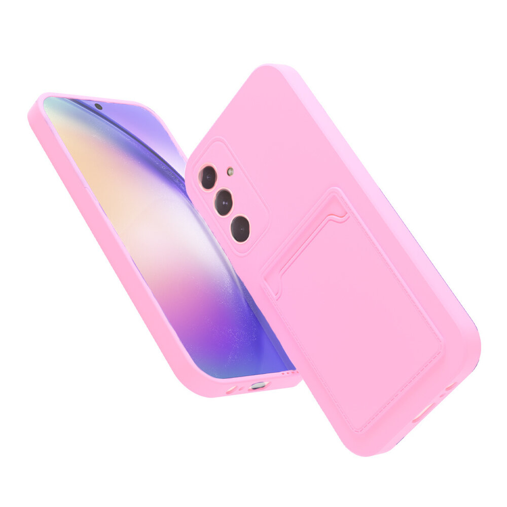 ShieldCase® ShieldCase Samsung Galaxy A14 4G/5G Silikonhülle mit Kartenfach (Rosa) ShieldCase® ShieldCase Samsung Galaxy A14 4G/5G Silikonhülle mit Kartenfach (Rosa)