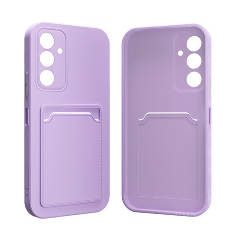 ShieldCase® ShieldCase Samsung Galaxy A16 Silikonhülle mit Kartenfach (Lila) ShieldCase® ShieldCase Samsung Galaxy A16 Silikonhülle mit Kartenfach (Lila)