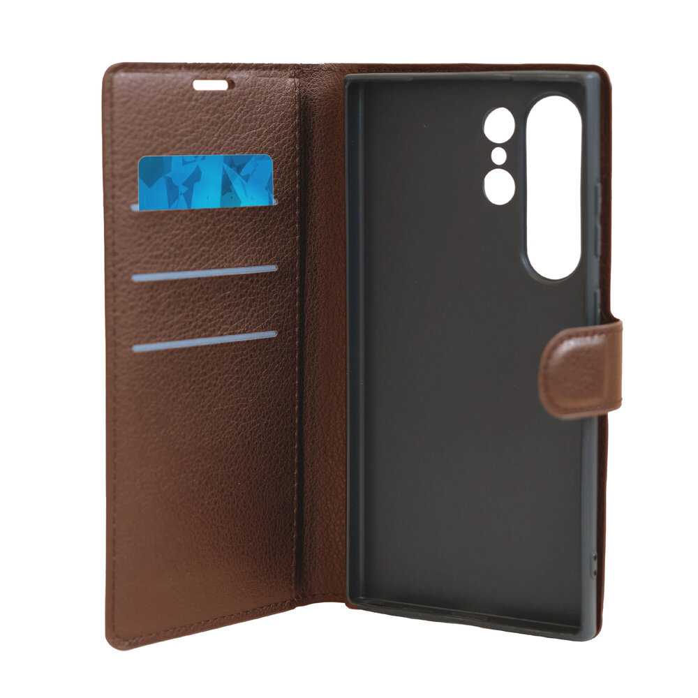 ShieldCase® ShieldCase Samsung Galaxy S25 Ultra Book Case (Braun) ShieldCase® ShieldCase Samsung Galaxy S25 Ultra Book Case (Braun)