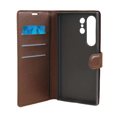 ShieldCase® ShieldCase Samsung Galaxy S25 Ultra Book Case (Braun) ShieldCase® ShieldCase Samsung Galaxy S25 Ultra Book Case (Braun)