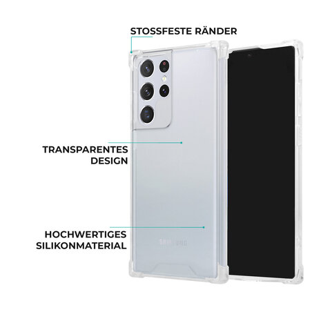 ShieldCase® ShieldCase Samsung Galaxy S24 Ultra Shock Hülle (transparent) ShieldCase® ShieldCase Samsung Galaxy S24 Ultra Shock Hülle (transparent)