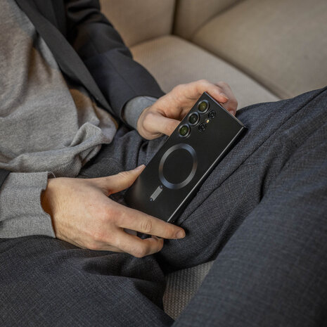 ShieldCase® ShieldCase Samsung Galaxy S25 Ultra MagSafe Hülle mit Linsenschutz (Schwarz) ShieldCase® ShieldCase Samsung Galaxy S25 Ultra MagSafe Hülle mit Linsenschutz (Schwarz)