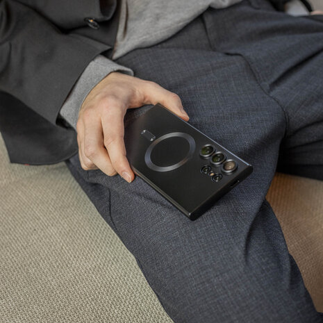 ShieldCase® ShieldCase Samsung Galaxy S25 Ultra MagSafe Hülle mit Linsenschutz (Schwarz) ShieldCase® ShieldCase Samsung Galaxy S25 Ultra MagSafe Hülle mit Linsenschutz (Schwarz)