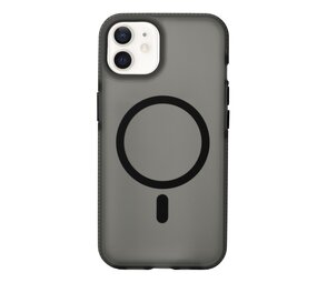 Coverzs iPhone 12 glatte Silikonhülle MagSafe (Schwarz) Coverzs iPhone 12 glatte Silikonhülle MagSafe (Schwarz)