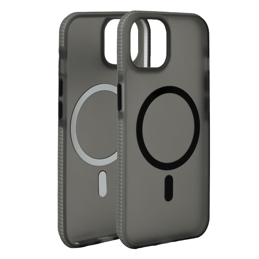 Coverzs Coverzs iPhone 13 Pro glatte Silikonhülle MagSafe (Schwarz) Coverzs Coverzs iPhone 13 Pro glatte Silikonhülle MagSafe (Schwarz)