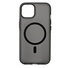 Coverzs Coverzs iPhone 14 glatte Silikonhülle MagSafe (Schwarz) Coverzs Coverzs iPhone 14 glatte Silikonhülle MagSafe (Schwarz)