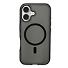 Coverzs Coverzs iPhone 16 glatte Silikonhülle MagSafe (Schwarz) Coverzs Coverzs iPhone 16 glatte Silikonhülle MagSafe (Schwarz)