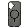 Coverzs Coverzs iPhone 16 glatte Silikonhülle MagSafe (Schwarz) Coverzs Coverzs iPhone 16 glatte Silikonhülle MagSafe (Schwarz)