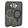 Coverzs Coverzs iPhone 16 glatte Silikonhülle MagSafe (Schwarz) Coverzs Coverzs iPhone 16 glatte Silikonhülle MagSafe (Schwarz)
