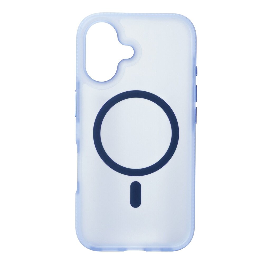 Coverzs Coverzs iPhone 16 Plus glatte Silikonhülle MagSafe (Hellblau) Coverzs Coverzs iPhone 16 Plus glatte Silikonhülle MagSafe (Hellblau)