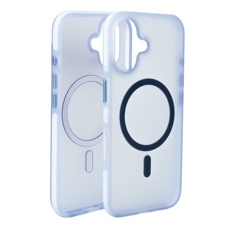 Coverzs Coverzs iPhone 16 Plus glatte Silikonhülle MagSafe (Hellblau) Coverzs Coverzs iPhone 16 Plus glatte Silikonhülle MagSafe (Hellblau)