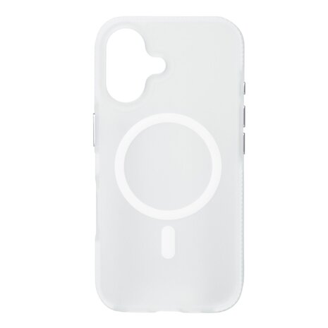 Coverzs Coverzs iPhone 16 Plus glatte Silikonhülle MagSafe (Transparent) Coverzs Coverzs iPhone 16 Plus glatte Silikonhülle MagSafe (Transparent)