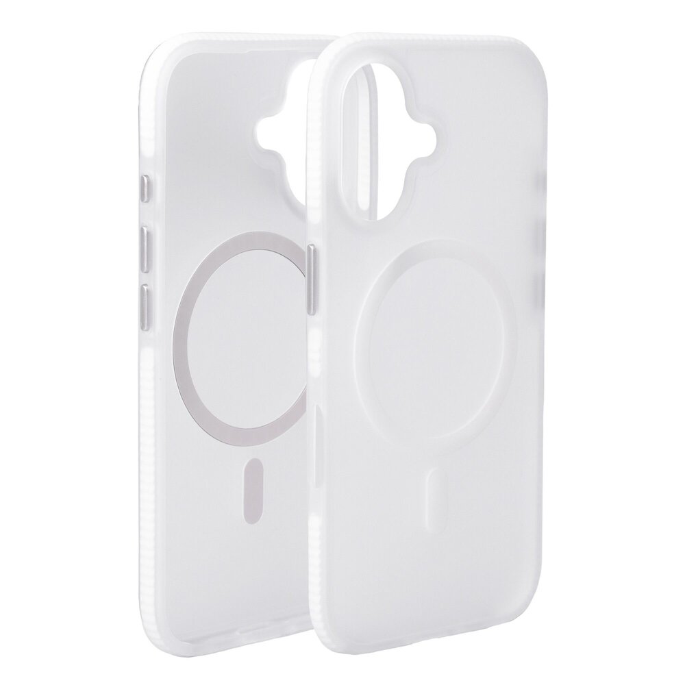 Coverzs Coverzs iPhone 16 Plus glatte Silikonhülle MagSafe (Transparent) Coverzs Coverzs iPhone 16 Plus glatte Silikonhülle MagSafe (Transparent)