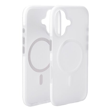 Coverzs Coverzs iPhone 16 Plus glatte Silikonhülle MagSafe (Transparent) Coverzs Coverzs iPhone 16 Plus glatte Silikonhülle MagSafe (Transparent)