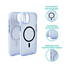 Coverzs Coverzs iPhone 12 glatte Silikonhülle MagSafe (Hellblau) Coverzs Coverzs iPhone 12 glatte Silikonhülle MagSafe (Hellblau)