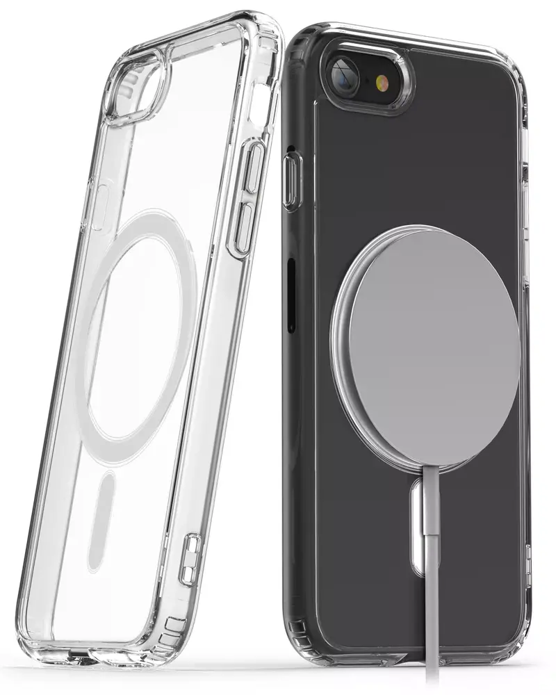 ShieldCase® ShieldCase iPhone 16e MagSafe Hülle (Transparent)