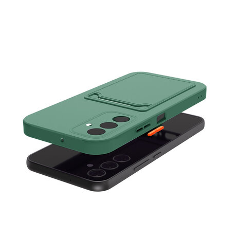 ShieldCase® ShieldCase Samsung Galaxy A36 Silikonhülle mit Kartenfach (Dunkelgrün) ShieldCase® ShieldCase Samsung Galaxy A36 Silikonhülle mit Kartenfach (Dunkelgrün)