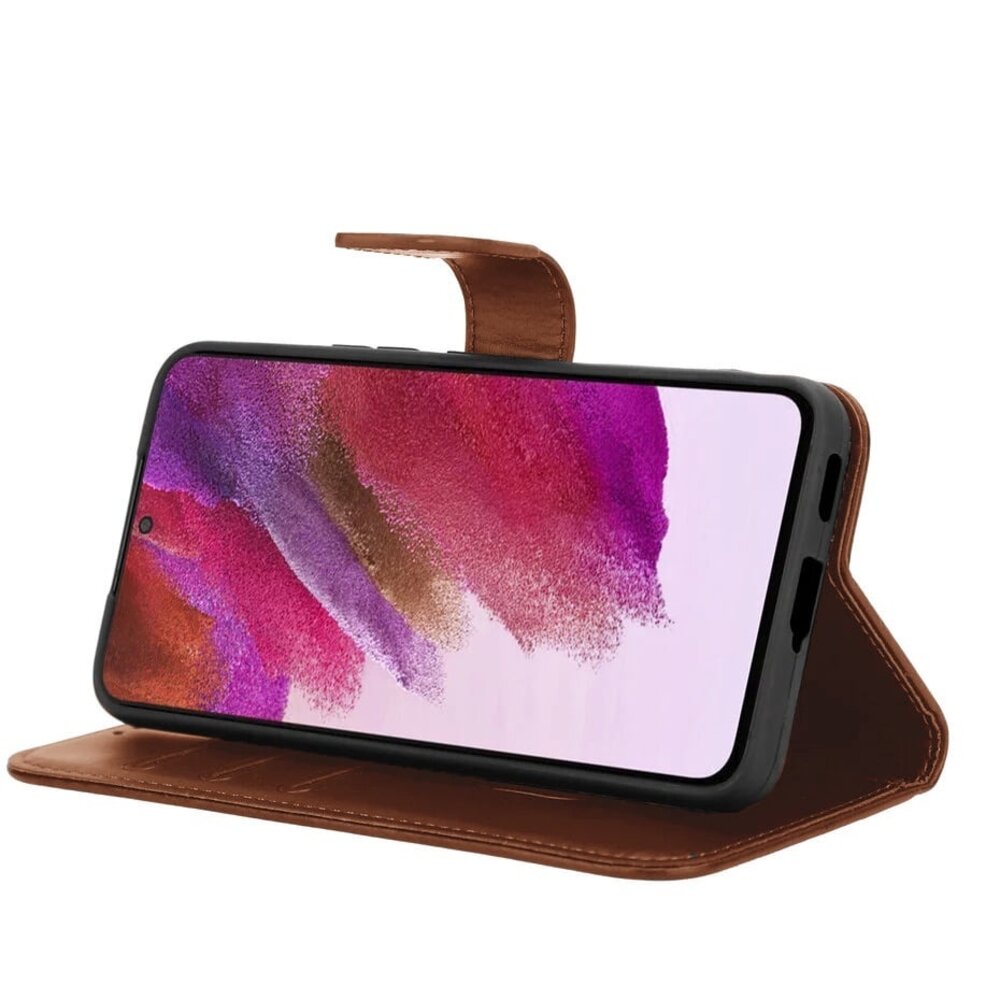 ShieldCase® ShieldCase Samsung Galaxy A56 Bookhülle (Braun)